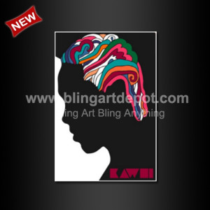 Afro Girl Black History Printing Heat Transfer Vinyl